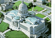 Missouri Capitol Arial View